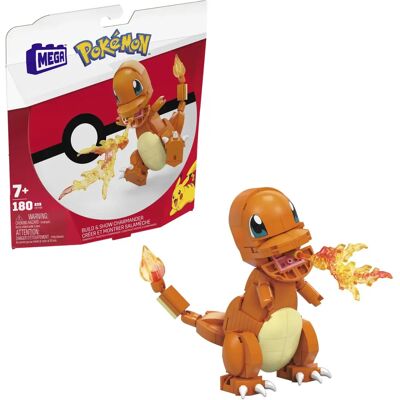 Pokémon Mega Construx Charmander rakennussarja - Rakennuslelu Pokémon Mega Construx Charmander rakennussarja - Rakennuslelu