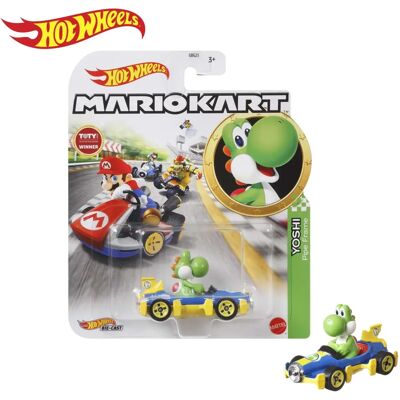 Hot Wheels Yoshi Mach 8 - Legetøjsbil til Mario Kart Hot Wheels Yoshi Mach 8 - Legetøjsbil til Mario Kart