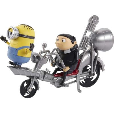 Minions Stuart Young Gru Pouvoir Pédale Jouet - Figurines et Ensemble Minions Stuart Young Gru Pouvoir Pédale Jouet - Figurines et Ensemble
