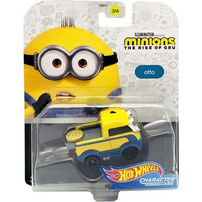 Hot Wheels Minions The Rise of Gru - Otto 3/6 Hot Wheels Minions The Rise of Gru - Otto 3/6