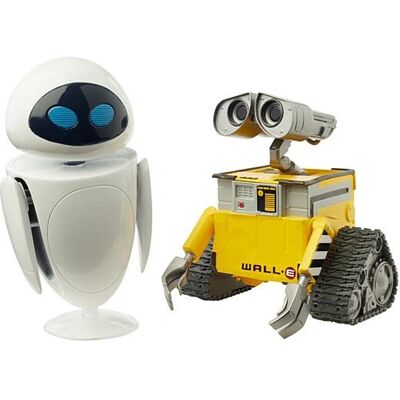 Jouet Mattel Wall-e et Eve - Figures d'Action - Publicité Jouet Mattel Wall-e et Eve - Figures d'Action - Publicité
