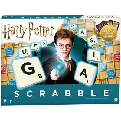 Mattel Harry Potter Scrabble - Édition Spéciale en Boîte - Publicité Mattel Harry Potter Scrabble - Édition Spéciale en Boîte - Publicité