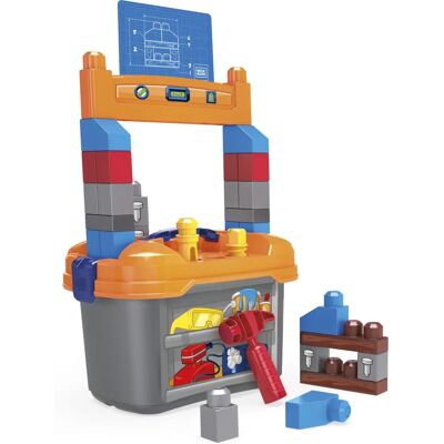 Mega Bloks Lil' Building Workbench - Building Set for Kids Mega Bloks Lil' Building Workbench - Building Set for Kids