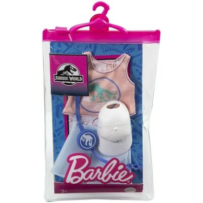 Mattel Barbie Jurassic World Módní balíček - Oblečení a doplňky Mattel Barbie Jurassic World Módní balíček - Oblečení a doplňky