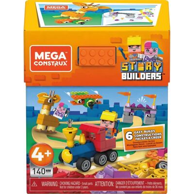 Mega Construx - Boîte avec 140 pièces Ultimate Story Builder - Blocs de construction - Publicité Mega Construx - Boîte avec 140 pièces Ultimate Story Builder - Blocs de construction - Publicité