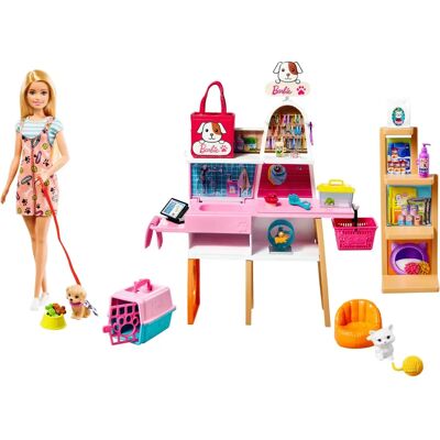 Zestaw Zabawek Barbie GRG90 Zwierzęta - Lalka i Akcesoria Zestaw Zabawek Barbie GRG90 Zwierzęta - Lalka i Akcesoria