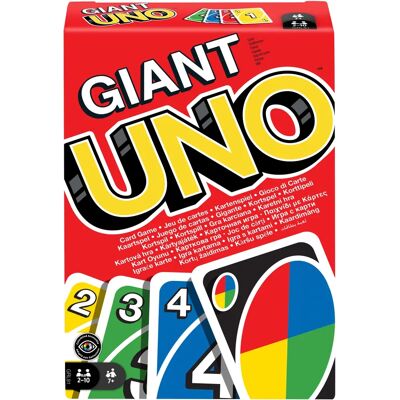 Mattel UNO Gigant Kortspel - Stor festlek Mattel UNO Gigant Kortspel - Stor festlek