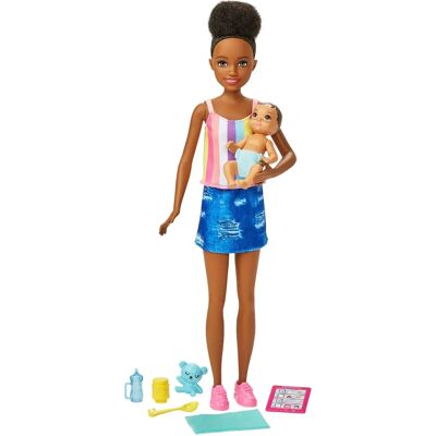 Lalka Barbie Skipper Babysitters Inc. GRP12 - Lalka, Akcesoria, Opiekunka Lalka Barbie Skipper Babysitters Inc. GRP12 - Lalka, Akcesoria, Opiekunka