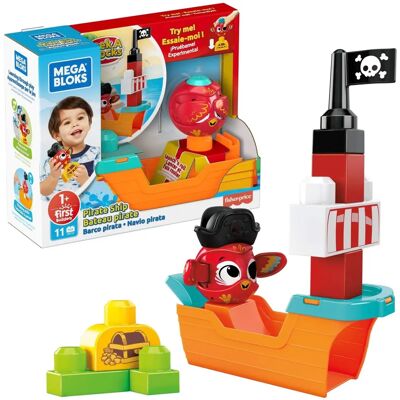 Mega Bloks Eerste Bouwer Piratenschip Mega Bloks Eerste Bouwer Piratenschip