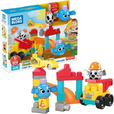Mega Bloks Bouwset - Peek A Blocks voor kinderen 1+ Mega Bloks Bouwset - Peek A Blocks voor kinderen 1+