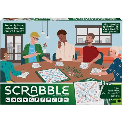 Mattel Scrabble Brädspel - Utbildande Mattel Scrabble Brädspel - Utbildande