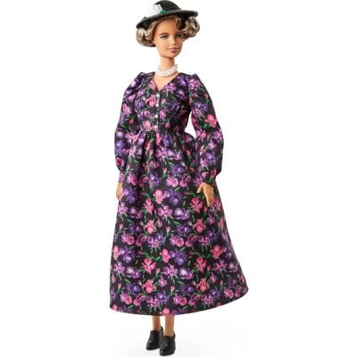 Mattel Éléanor Roosevelt Poupée de Collection Articulée Courbée - Histoire des Femmes - Publicité Mattel Éléanor Roosevelt Poupée de Collection Articulée Courbée - Histoire des Femmes - Publicité
