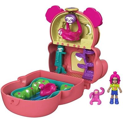 Polly Pocket Micro Faultier Flip & Find - Spielzeug Polly Pocket Micro Faultier Flip & Find - Spielzeug