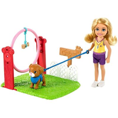 Barbie Chelsea Puede Ser Entrenadora de Perros Juego (GTN62) Barbie Chelsea Puede Ser Entrenadora de Perros Juego (GTN62)