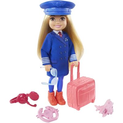 Barbie - Chelsea Can Be Career - Career Pilot - 6-in - Doll Barbie - Chelsea Can Be Career - Career Pilot - 6-in - Doll
