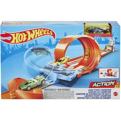 Hot Wheels GTV13 Løpsett - Stunt & Racing Lekesett Hot Wheels GTV13 Løpsett - Stunt & Racing Lekesett