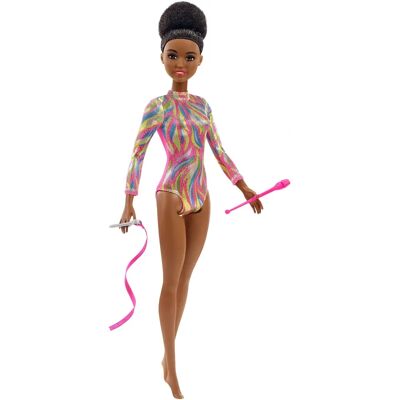 Barbie Gymnaste Rythmique Brune (GTW37) - Publicité Barbie Gymnaste Rythmique Brune (GTW37) - Publicité