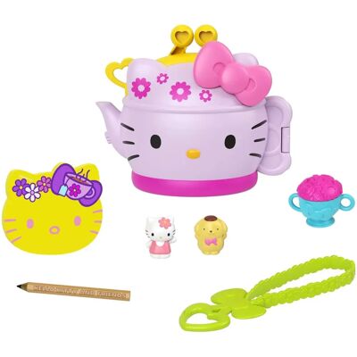 Ensemble de Jouets Mini Hello Kitty - Accessoires Colorés Ensemble de Jouets Mini Hello Kitty - Accessoires Colorés