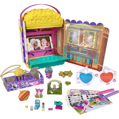 Mattel Polly Pocket Popcorn Box Mattel Polly Pocket Popcorn Box