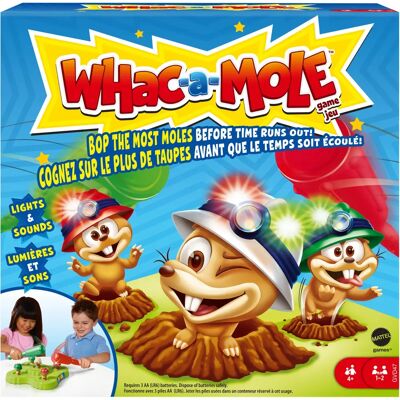 Mattel GVD47 - Multicolor Whac-a-Mole Kids Game - Board Game Mattel GVD47 - Multicolor Whac-a-Mole Kids Game - Board Game