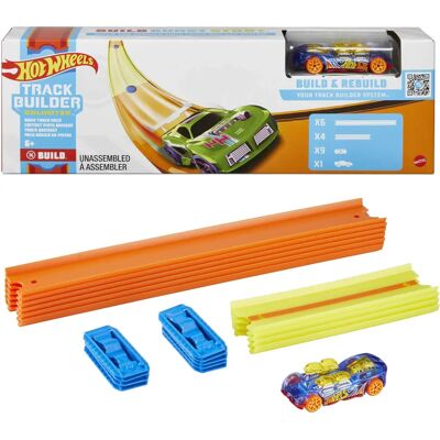 Hot Wheels Track Builder Pacote Básico Ilimitado Hot Wheels Track Builder Pacote Básico Ilimitado
