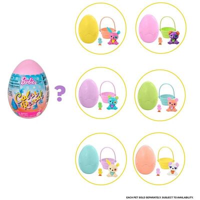 Figura giocattolo Barbie GVK58 per bambini - Sorpresa rivelatrice di colore Figura giocattolo Barbie GVK58 per bambini - Sorpresa rivelatrice di colore