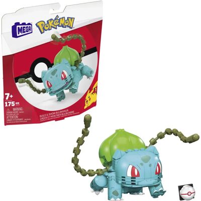 Mattel Bulbasaur Wonder Builders - 175 pièces - À partir de 6 ans - Publicité Mattel Bulbasaur Wonder Builders - 175 pièces - À partir de 6 ans - Publicité