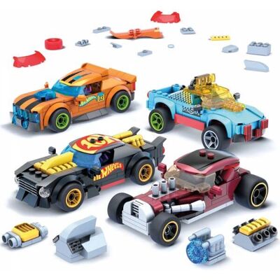 Mega Construx Customiseur de Voitures Hot Wheels - Jeux de Construction - Publicité Mega Construx Customiseur de Voitures Hot Wheels - Jeux de Construction - Publicité