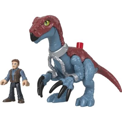 Fisher-Price Imaginext Jurassic World Therizinosaurus & Owen (GVV63) Fisher-Price Imaginext Jurassic World Therizinosaurus & Owen (GVV63)
