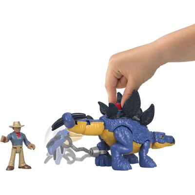 Fisher-Price Jurassic World Imaginext - Stegosaurus & Dr. Grant (GVV64) Fisher-Price Jurassic World Imaginext - Stegosaurus & Dr. Grant (GVV64)
