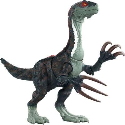 Mattel Jurassic World Therizinosaurus Attacco Dinosauro - Multicolore - Suoni Slashin' - Giocattolo di Dinosauro Mattel Jurassic World Therizinosaurus Attacco Dinosauro - Multicolore - Suoni Slashin' - Giocattolo di Dinosauro