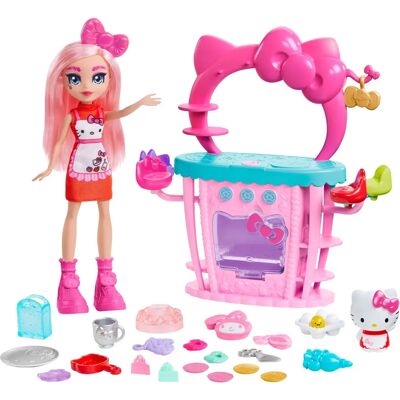 Model Mattel Hello Kitty - Wielobarwny Zestaw Kuchenny Model Mattel Hello Kitty - Wielobarwny Zestaw Kuchenny