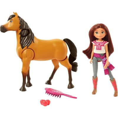 Poupée Lucky Spirit Mattel - Ensemble poupée & cheval - Publicité Poupée Lucky Spirit Mattel - Ensemble poupée & cheval - Publicité