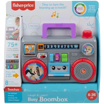 Fisher-Price Laugh & Learn Busy Boombox - Spielzeug Fisher-Price Laugh & Learn Busy Boombox - Spielzeug