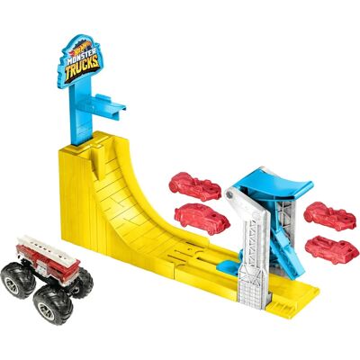 Hot Wheels - GYC81 - Monster Trucks - Pelialue - Leluvälineet Hot Wheels - GYC81 - Monster Trucks - Pelialue - Leluvälineet