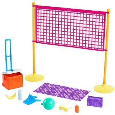 Barbie Beach Volleyball-Themed Playset Made from Recycled Plastics Barbie Beach Volleyball-Themed Playset Made from Recycled Plastics
