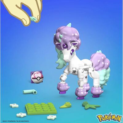 Mega Construx GYG94 Pokémon Galarian Ponyta - Children's Toy Figure Mega Construx GYG94 Pokémon Galarian Ponyta - Children's Toy Figure