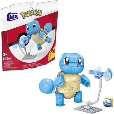 Mega Construx Squirtle Jeu de Construction - 200 Pièces Mega Construx Squirtle Jeu de Construction - 200 Pièces