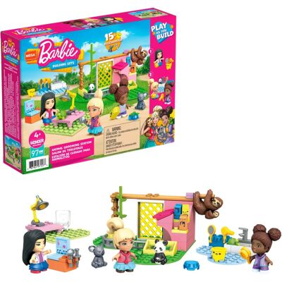 Mega Construx Barbie Dierenverzorgingsstation - Bouwspeelgoed Mega Construx Barbie Dierenverzorgingsstation - Bouwspeelgoed