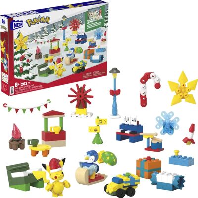 Mega Construx Pokémon GYG99 Zabawka Budowlana - Kalendarz Adwentowy Mega Construx Pokémon GYG99 Zabawka Budowlana - Kalendarz Adwentowy