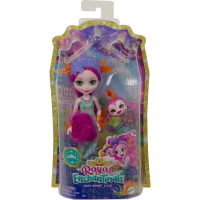 Mattel Enchantimals Sirène - Collection Royale, 15 cm, avec Glide - Publicité Mattel Enchantimals Sirène - Collection Royale, 15 cm, avec Glide - Publicité