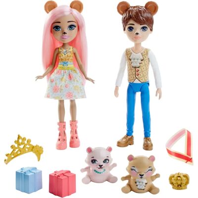 Enchantimals Braylee Bär & Bannon Bär - Königliche Spielzeuge Enchantimals Braylee Bär & Bannon Bär - Königliche Spielzeuge