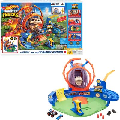 Hot Wheels - Monster Trucks T-Rex Volcano - Playset Hot Wheels - Monster Trucks T-Rex Volcano - Playset