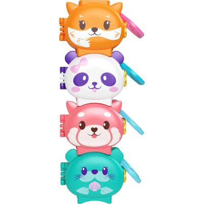 Polly Pocket GYV99 Set di gioco impilabile a forma di animale - Giocattolo Polly Pocket GYV99 Set di gioco impilabile a forma di animale - Giocattolo