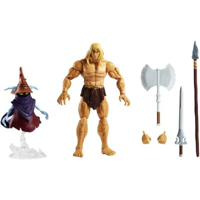 Mattel Masters of the Universe Revelation Savage He-Man mit Orko (MATTGYY41) Mattel Masters of the Universe Revelation Savage He-Man mit Orko (MATTGYY41)