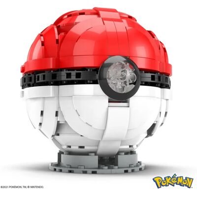 Mega Construx Pokémon Olbrzymia Poké Ball - Zabawka konstrukcyjna Mega Construx Pokémon Olbrzymia Poké Ball - Zabawka konstrukcyjna