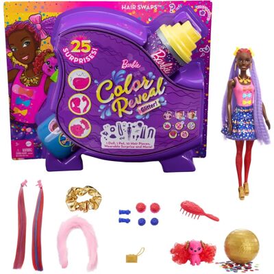 Barbie Color Reveal Glitter - viola (HBG40) Barbie Color Reveal Glitter - viola (HBG40)