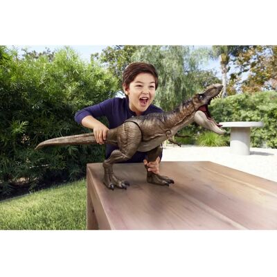 Mattel Jurassic World T-Rex - Dinosaur - Super Colossal, Multicolore - Publicité Mattel Jurassic World T-Rex - Dinosaur - Super Colossal, Multicolore - Publicité