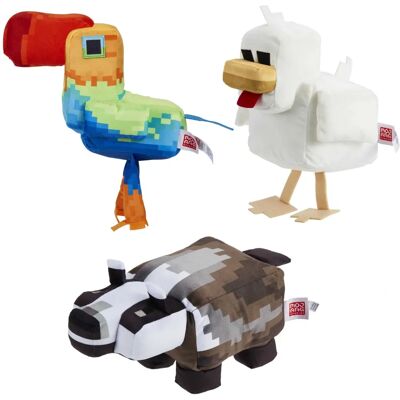 Minecraft HBN39 Plyšová hračka - Sbírka, 8 palců Minecraft HBN39 Plyšová hračka - Sbírka, 8 palců