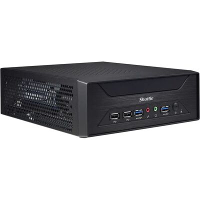 Shuttle XH510G PC Barebone - Compact, Supporte PCIe, Noir - Publicité Shuttle XH510G PC Barebone - Compact, Supporte PCIe, Noir - Publicité